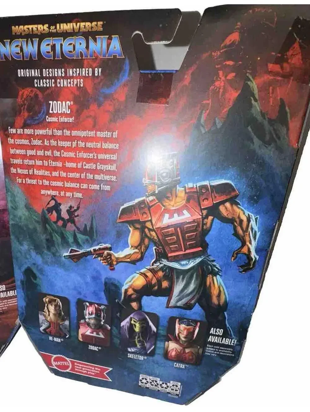Mattel Masters of the Universe Masterverse Catra,Zodac,He-Man, Skeleton 40th